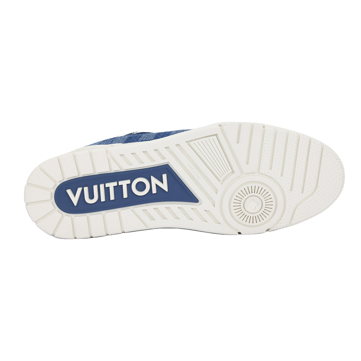Louis Vuitton LV Trainer Sneaker – Denim Blue Monogram / White