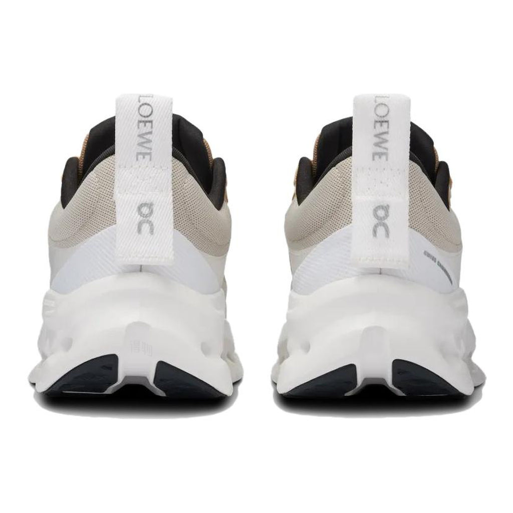 On × LOEWE Cloudmonster Unisex Lifestyle Sneakers – Sand | White