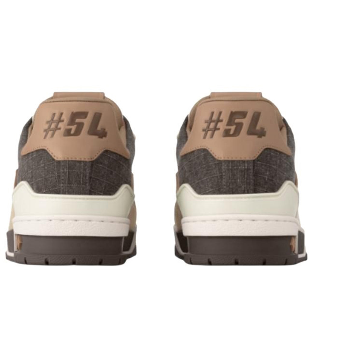 Louis Vuitton Trainer Lace-Up Platform Low-Top Sneakers in Brown – Unisex
