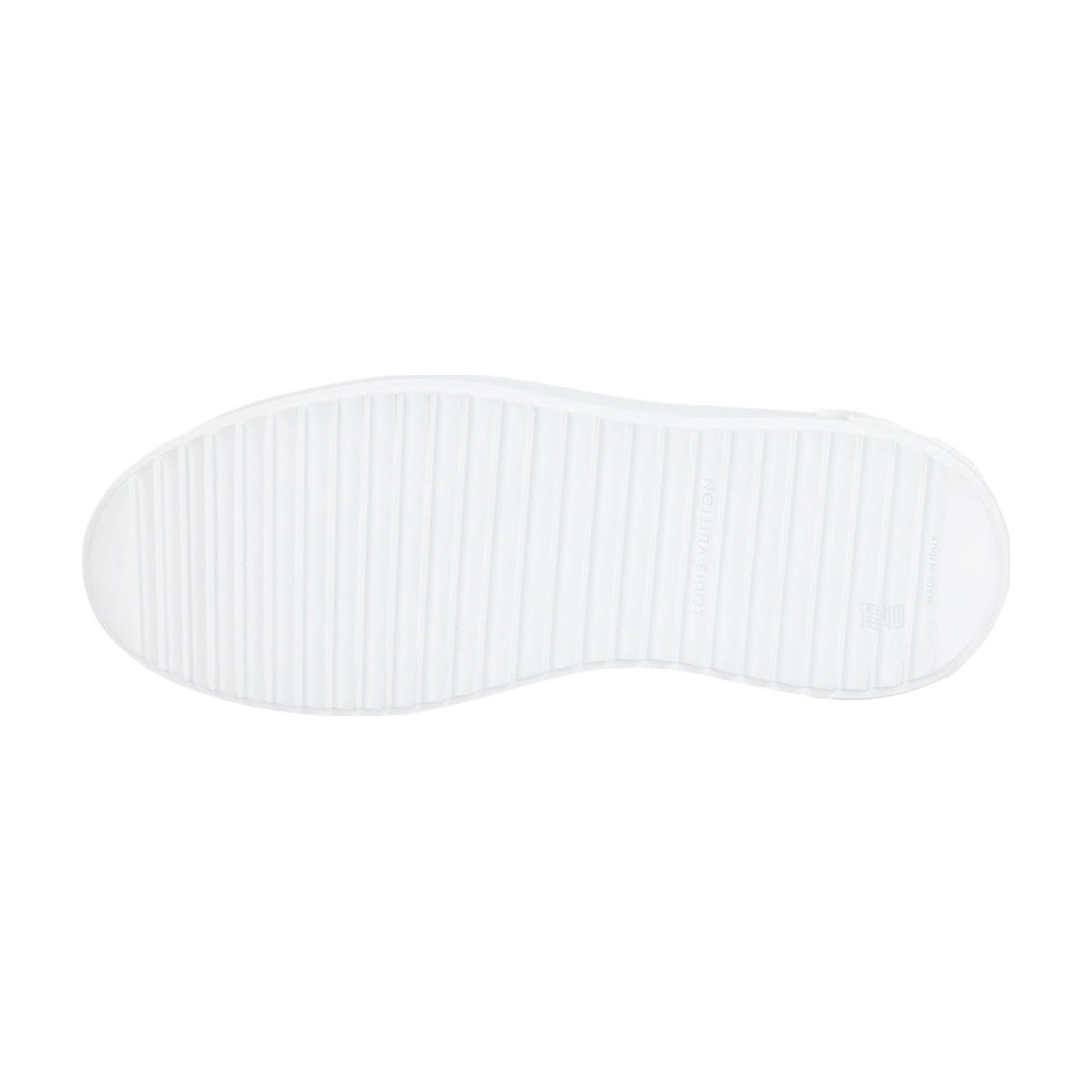 Louis Vuitton Time Out Logo-Print Leather Low-Top Sneakers in White & Gold – WoUnisex