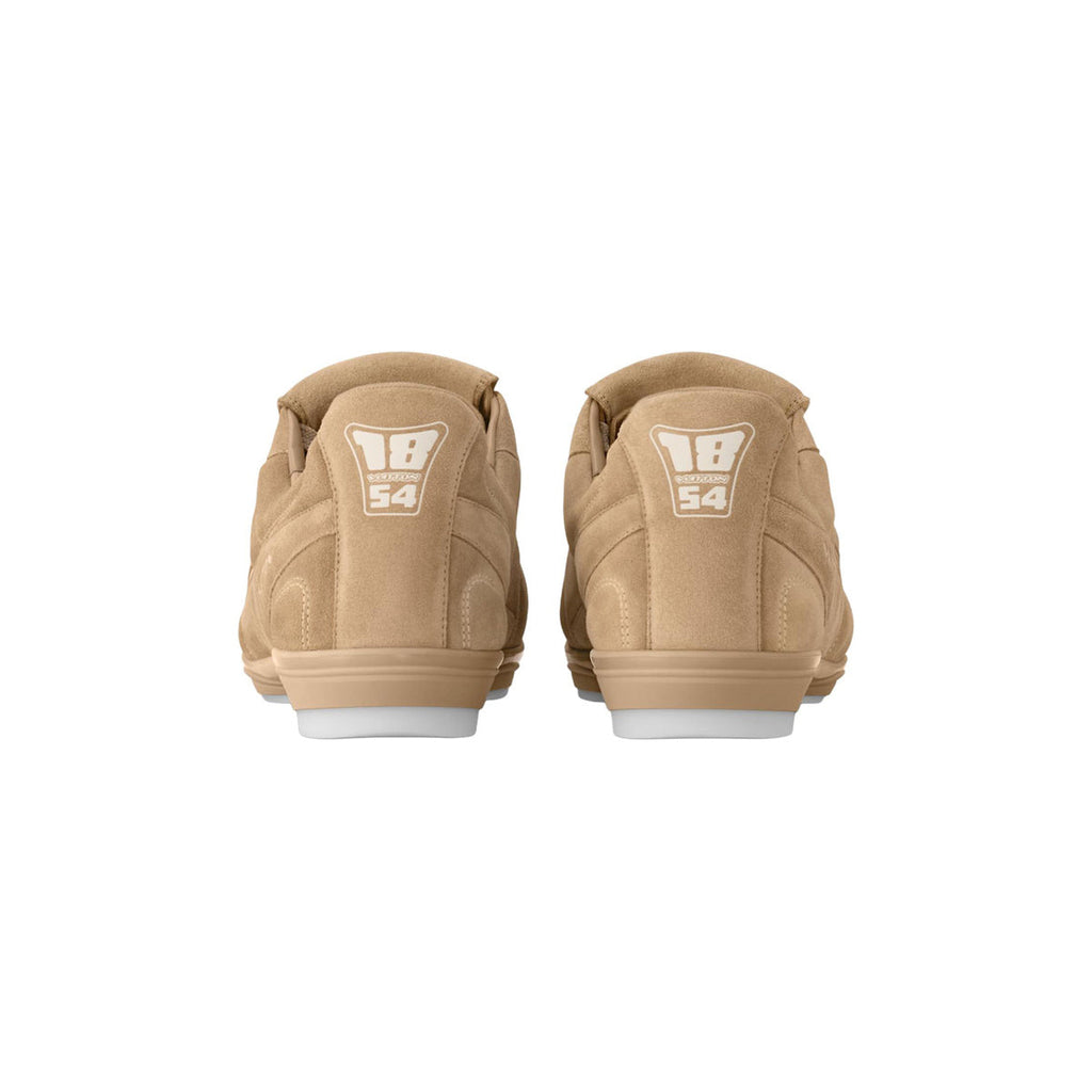 Louis Vuitton Footprint Soccer Leather & Suede Low-Top Lifestyle Sneakers in Brown – Unisex
