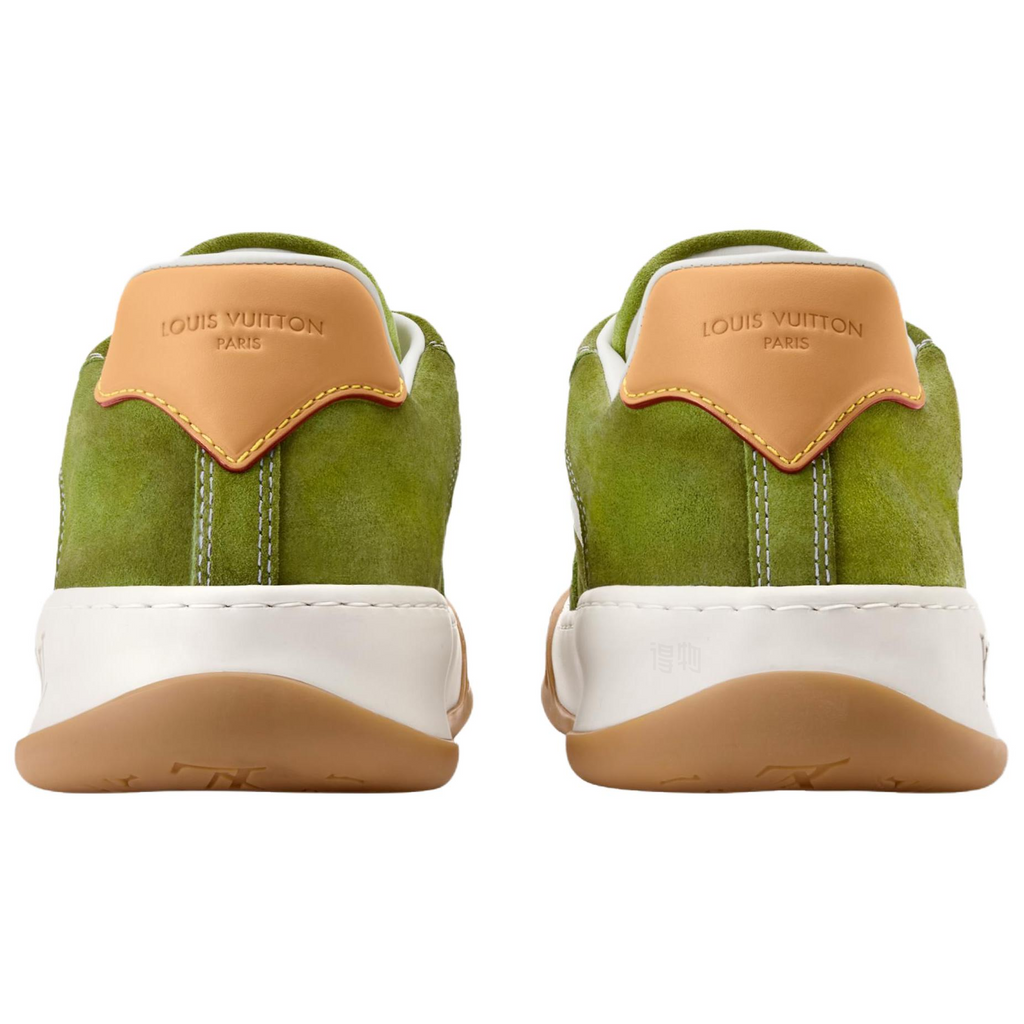 Louis Vuitton Tilted Sneaker – Olive Green / Camel / White / Gum