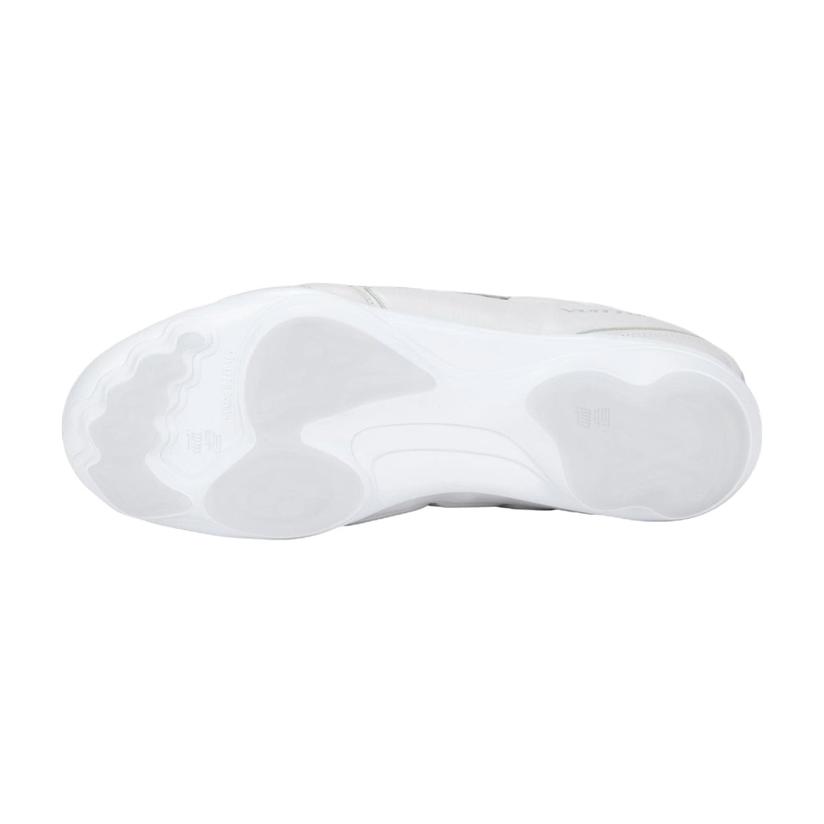 Louis Vuitton Footprint Calf Leather Floral Pattern Lace-Up Low-Top Sneakers in White – Unisex FW26
