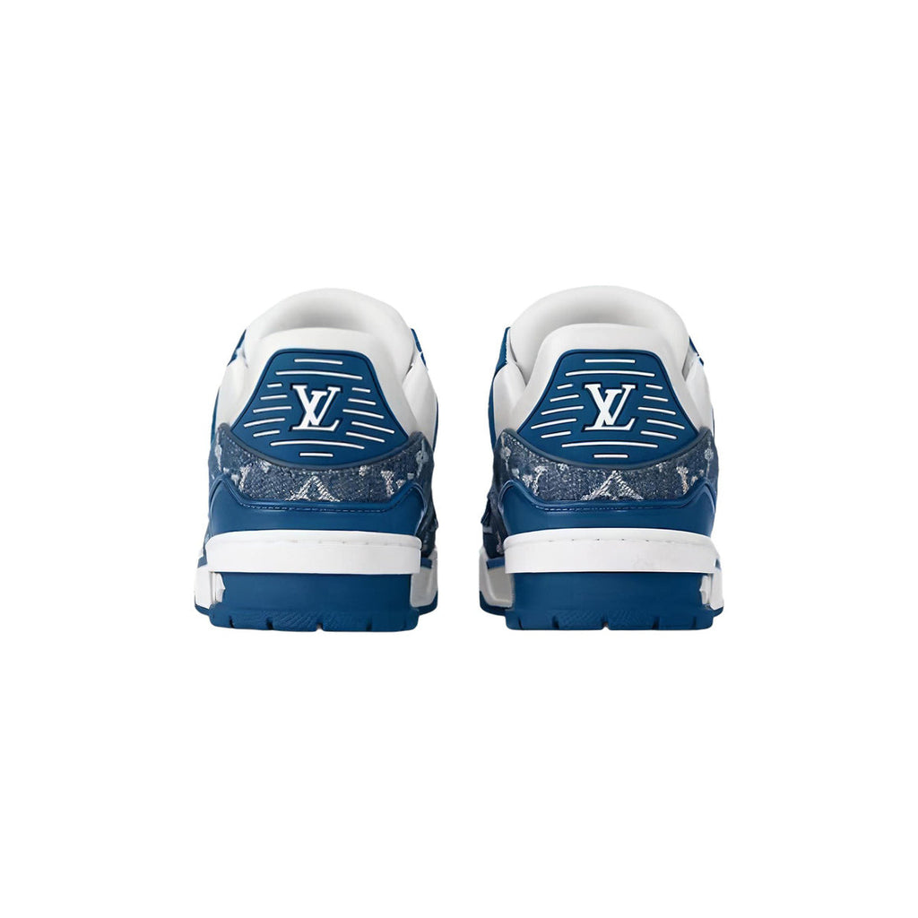 Louis Vuitton Trainer Low-Top Sneakers in Light Blue – WoUnisex