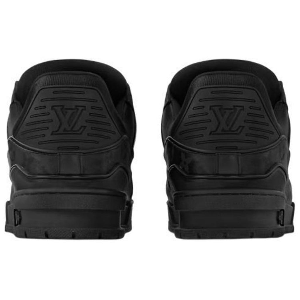 Louis Vuitton Trainer Lace-Up Low-Top Sneakers in Black – Unisex