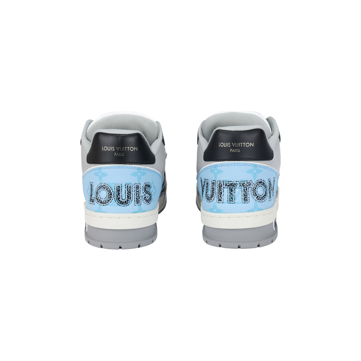 Louis Vuitton Trainer Leather Low-Top Sneakers in Ocean Blue – Unisex