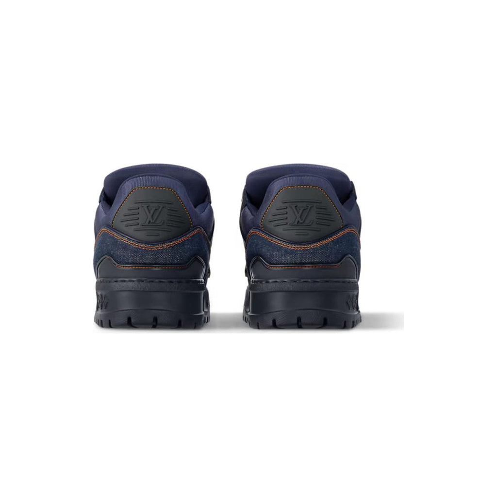 Louis Vuitton Trainer Maxi Low-Top Sneakers in Denim Blue – Unisex