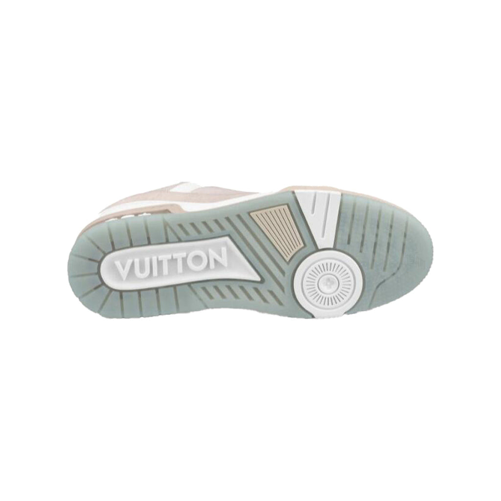 Louis Vuitton Trainer Mesh & Denim Monogram Low-Top Sneakers in White – WoUnisex