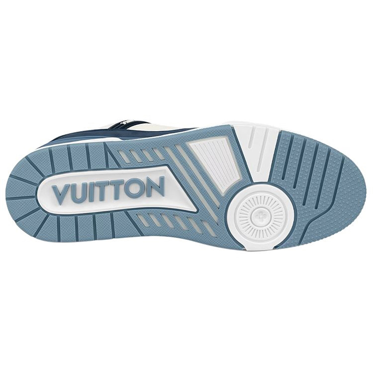Louis Vuitton LV Trainer 2.0 Sneaker – Navy Blue / Steel Blue / Cream