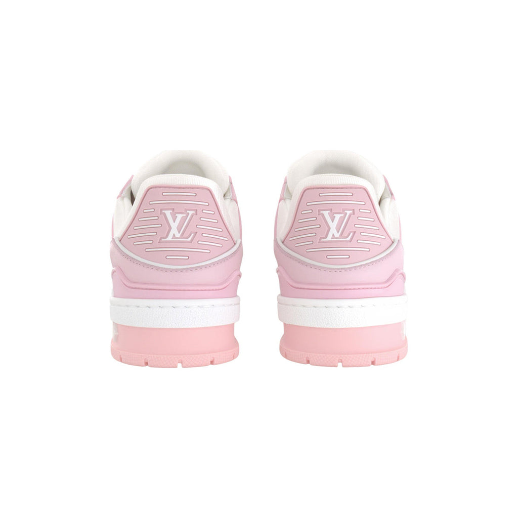 Louis Vuitton Trainer Leather Low-Top Sneakers in Rose Pink – Unisex