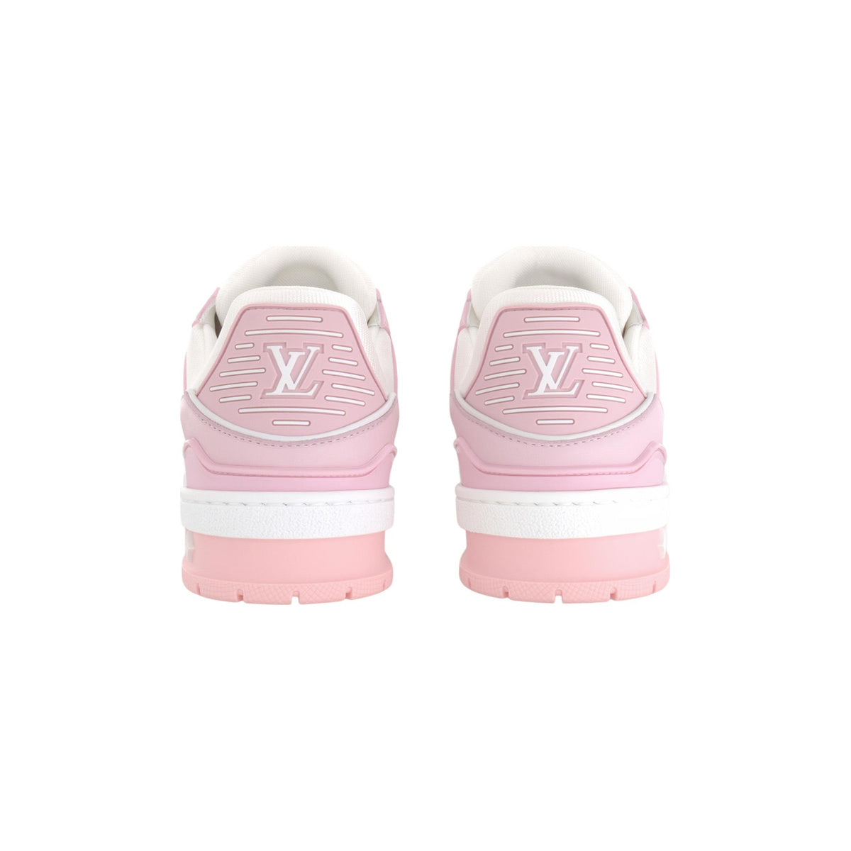 Louis Vuitton Trainer Leather Low-Top Sneakers in Rose Pink – Unisex