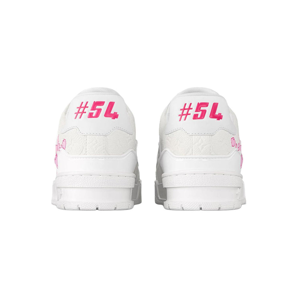Louis Vuitton × Takashi Murakami Trainer Cherry Blossom Low-Top Sneakers in White – WoUnisex