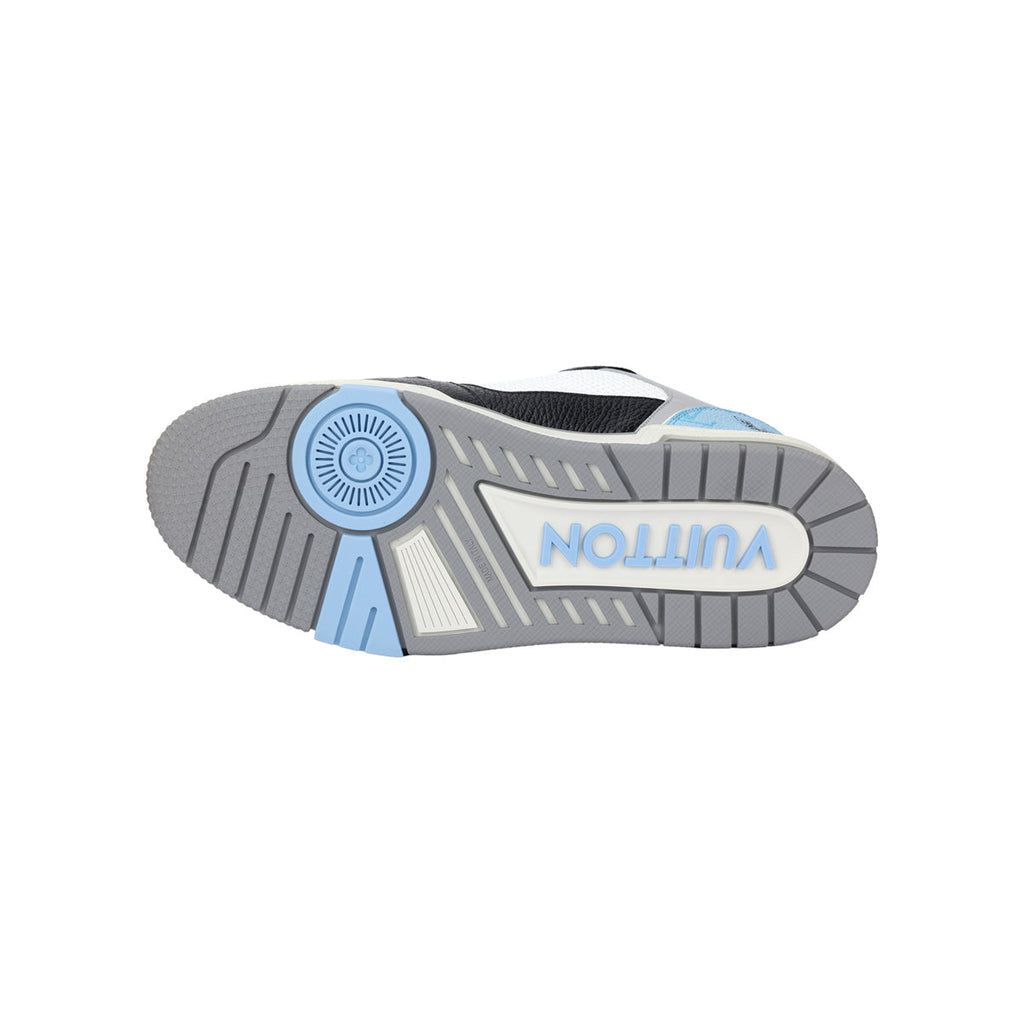 Louis Vuitton Trainer Leather Low-Top Sneakers in Ocean Blue – Unisex