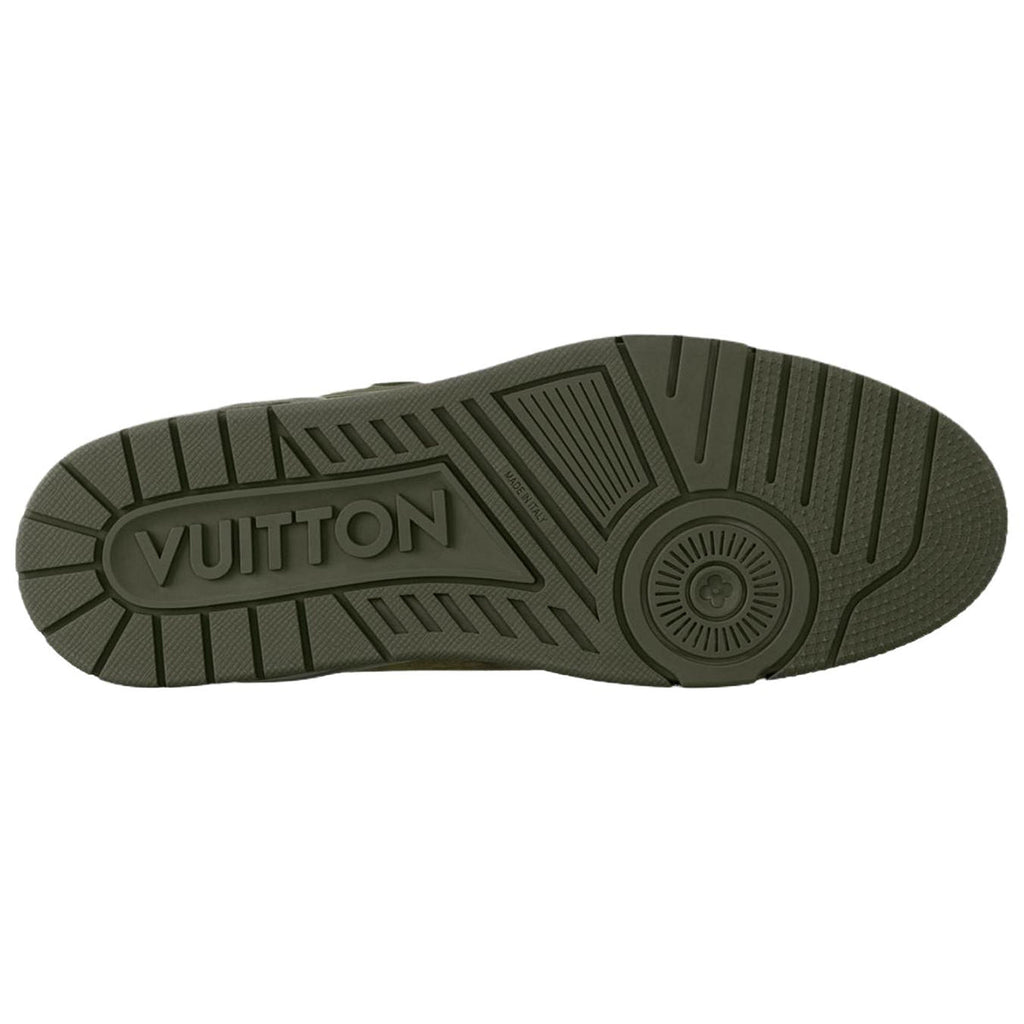 Louis Vuitton Trainer Lace-Up Low-Top Sneakers in Green – Unisex