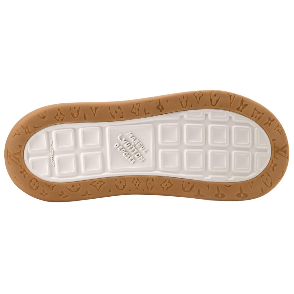 Louis Vuitton Tilted Sneaker – Olive Green / Camel / White / Gum