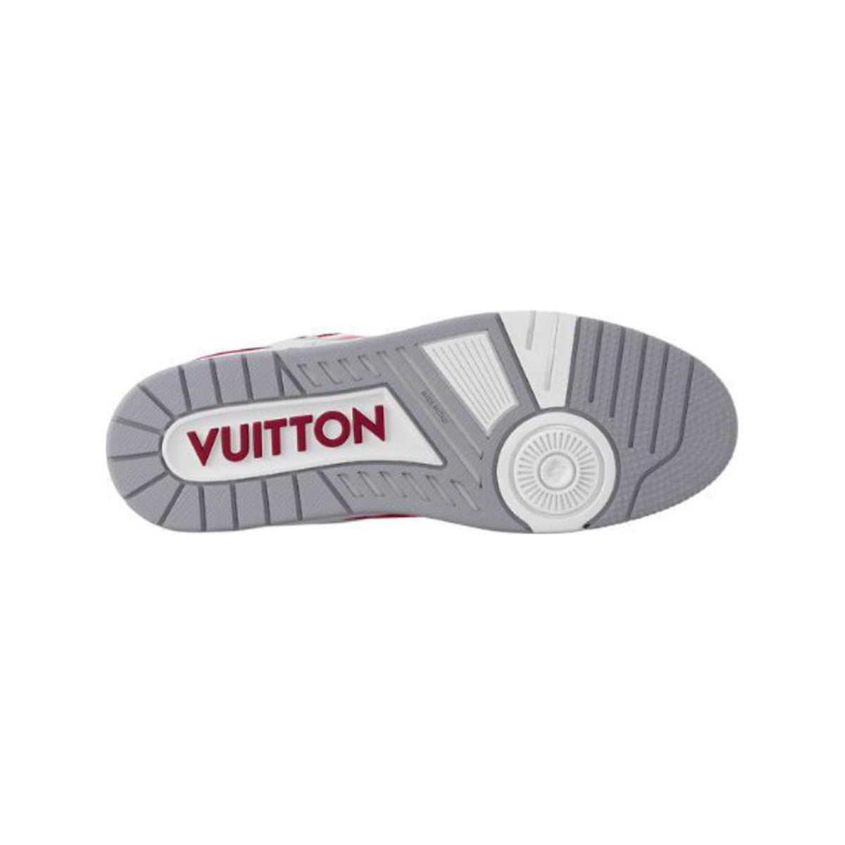 Louis Vuitton Trainer Calf Leather Low-Top Sneakers in Red – Unisex