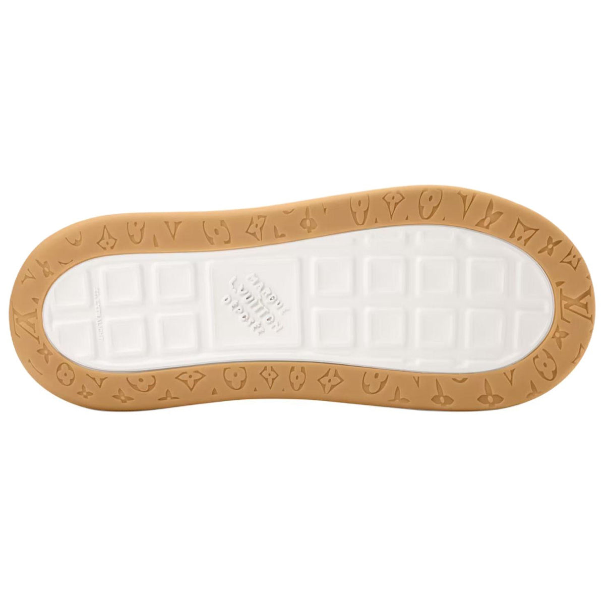 Louis Vuitton Tilted Suede Lace-Up Biscuit-Sole Low-Top Sneakers in Brown – Unisex