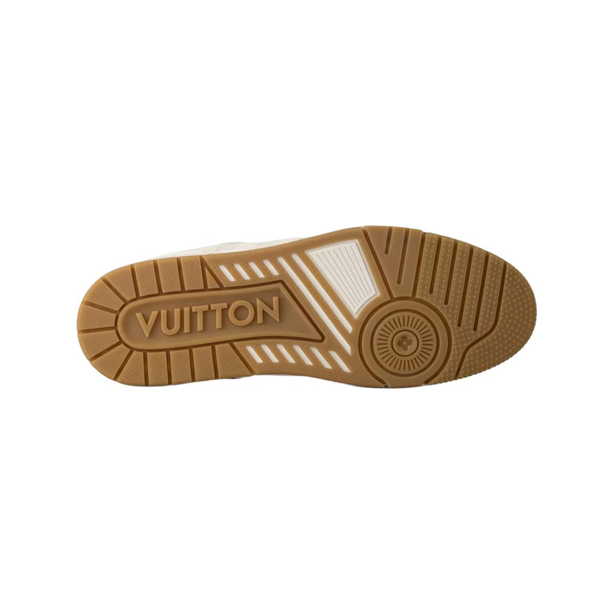 Louis Vuitton Trainer Calf Leather Lace-Up Low-Top Sneakers in White – Unisex