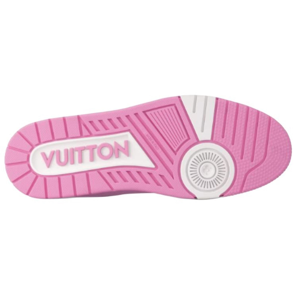 Louis Vuitton Trainer Denim Lace-Up Low-Top Sneakers in Pink – WoUnisex