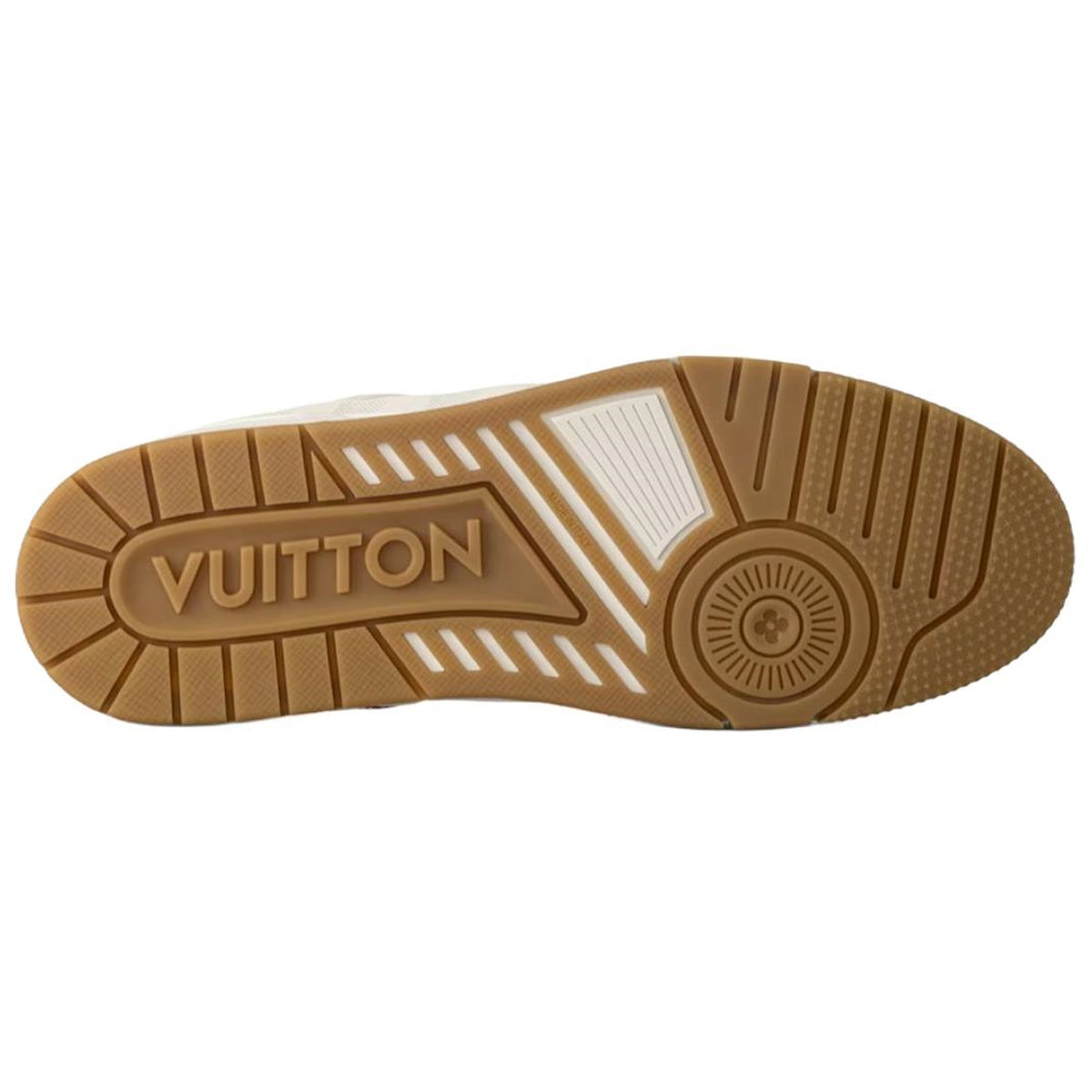 Louis Vuitton Trainer Calf Leather Lace-Up Low-Top Sneakers in White – Unisex