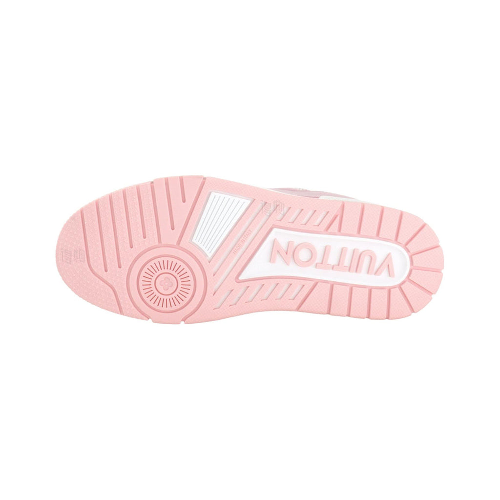 Louis Vuitton Trainer Leather Low-Top Sneakers in Rose Pink – Unisex