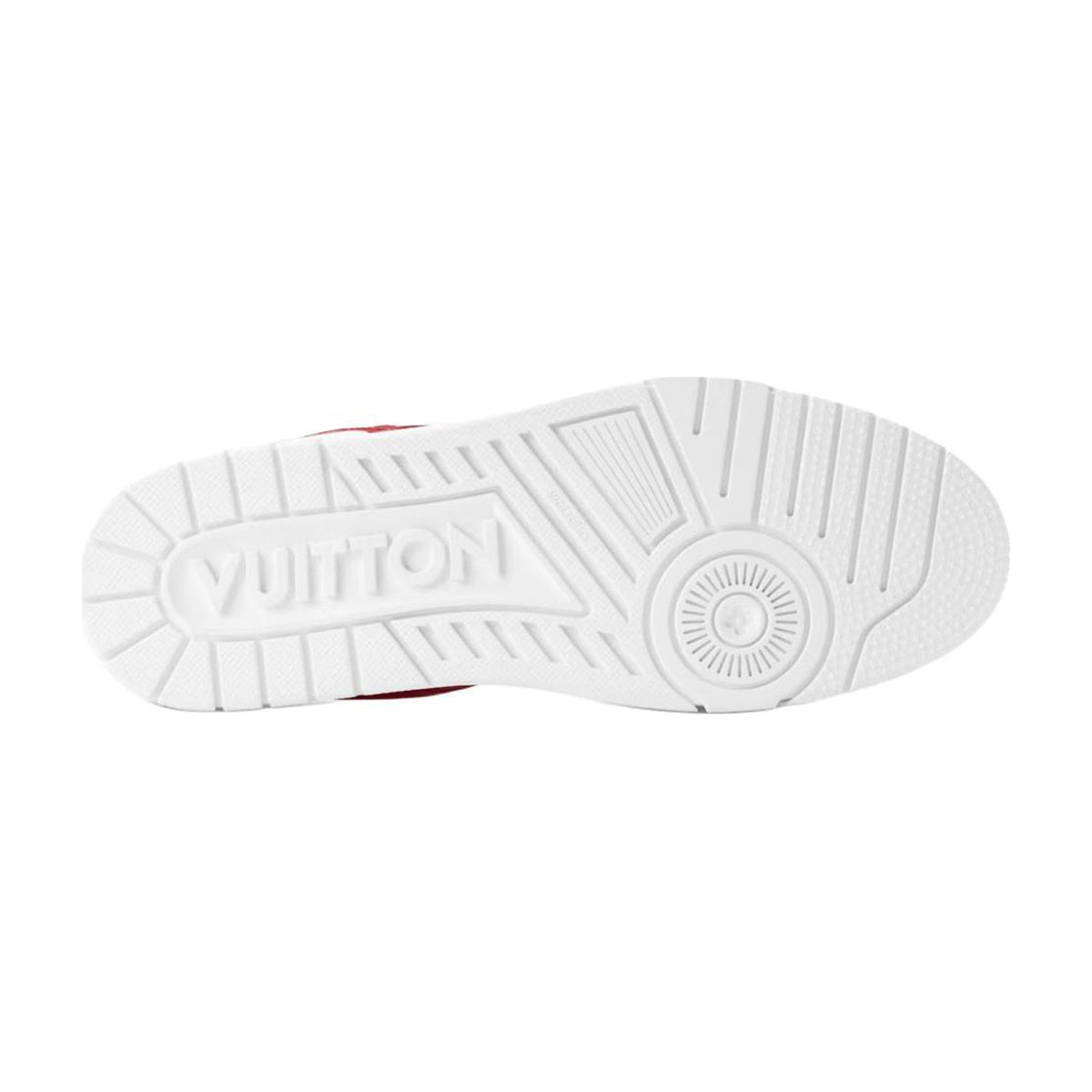 Louis Vuitton Trainer Patent Leather Low-Top Sneakers in Red – Unisex