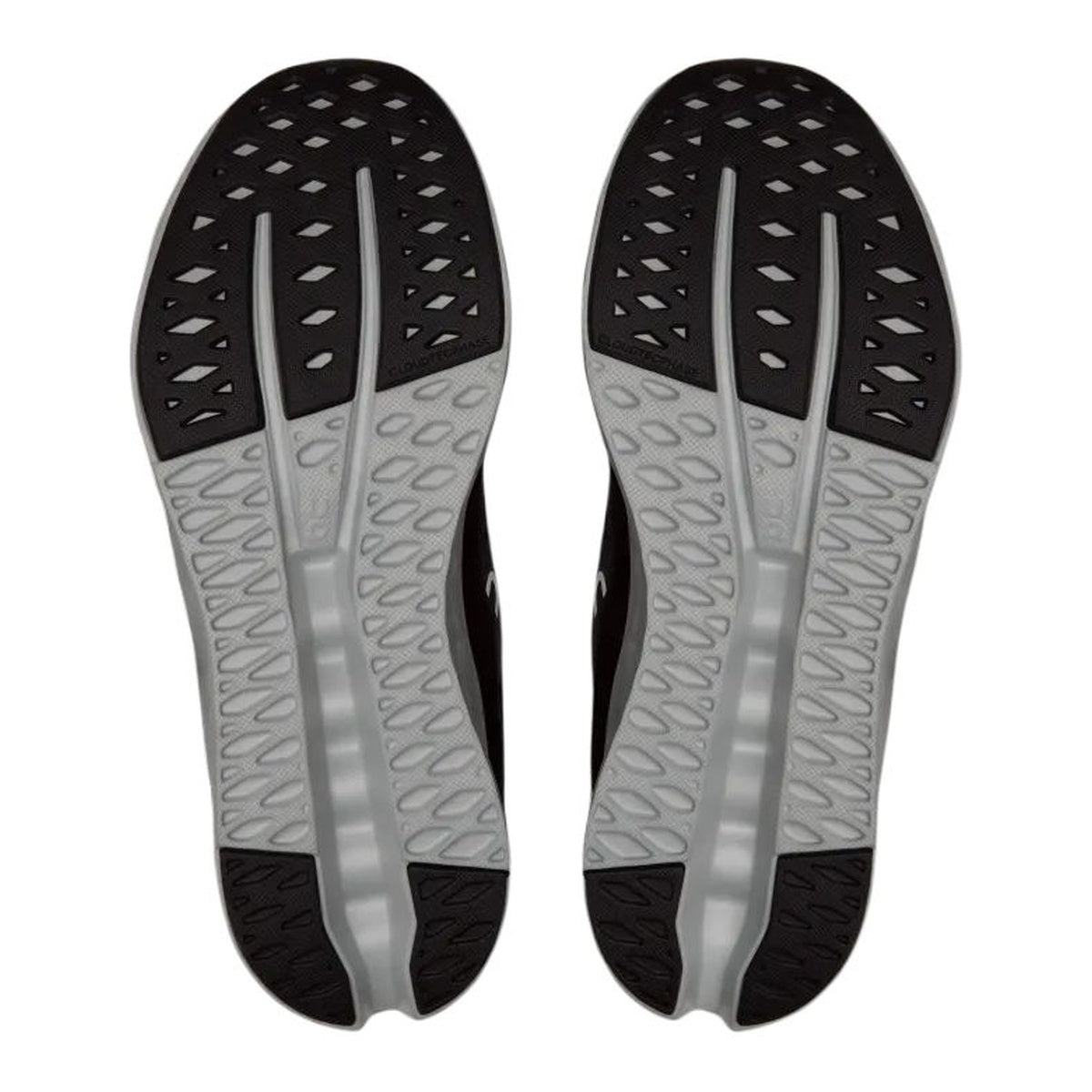 On Cloudsurfer Running Shoes – Black | Frost