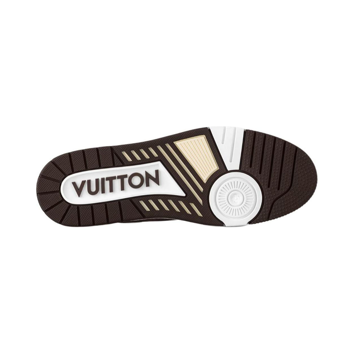 Louis Vuitton Trainer Leather Platform Lace-Up Low-Top Sneakers in Brown – Unisex